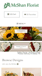 Mobile Screenshot of mcshanflorist.com